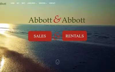 Screenshot: Redesign of abbottandabbott.co.uk