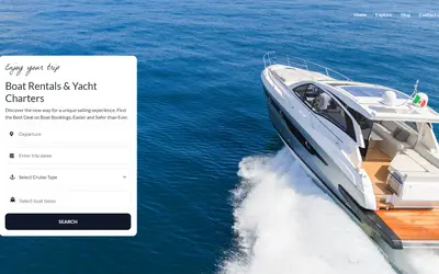 Screenshot: Voyarent Custom WordPress Theme