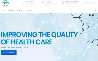 Screenshot: ncpharma.net